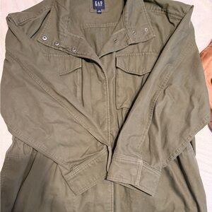GAP Khaki Green Outerwear